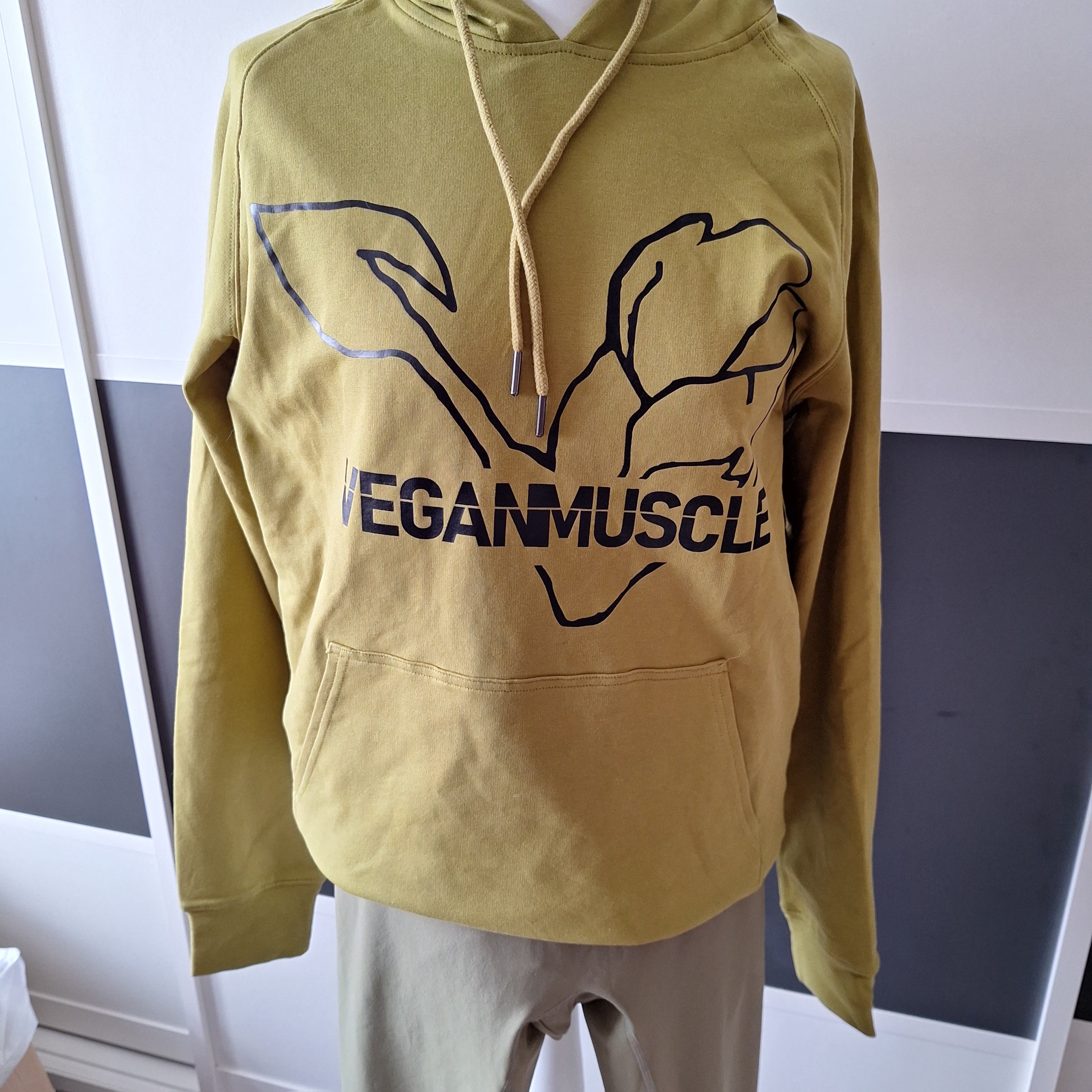 Gym/Leisure Wear Hoodie Veganmuscle - Olive