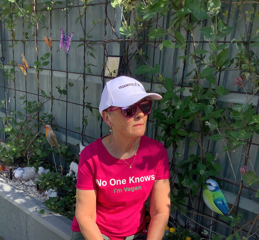 Vegan Muscle Organic T-Shirt – No One Knows I'm Vegan