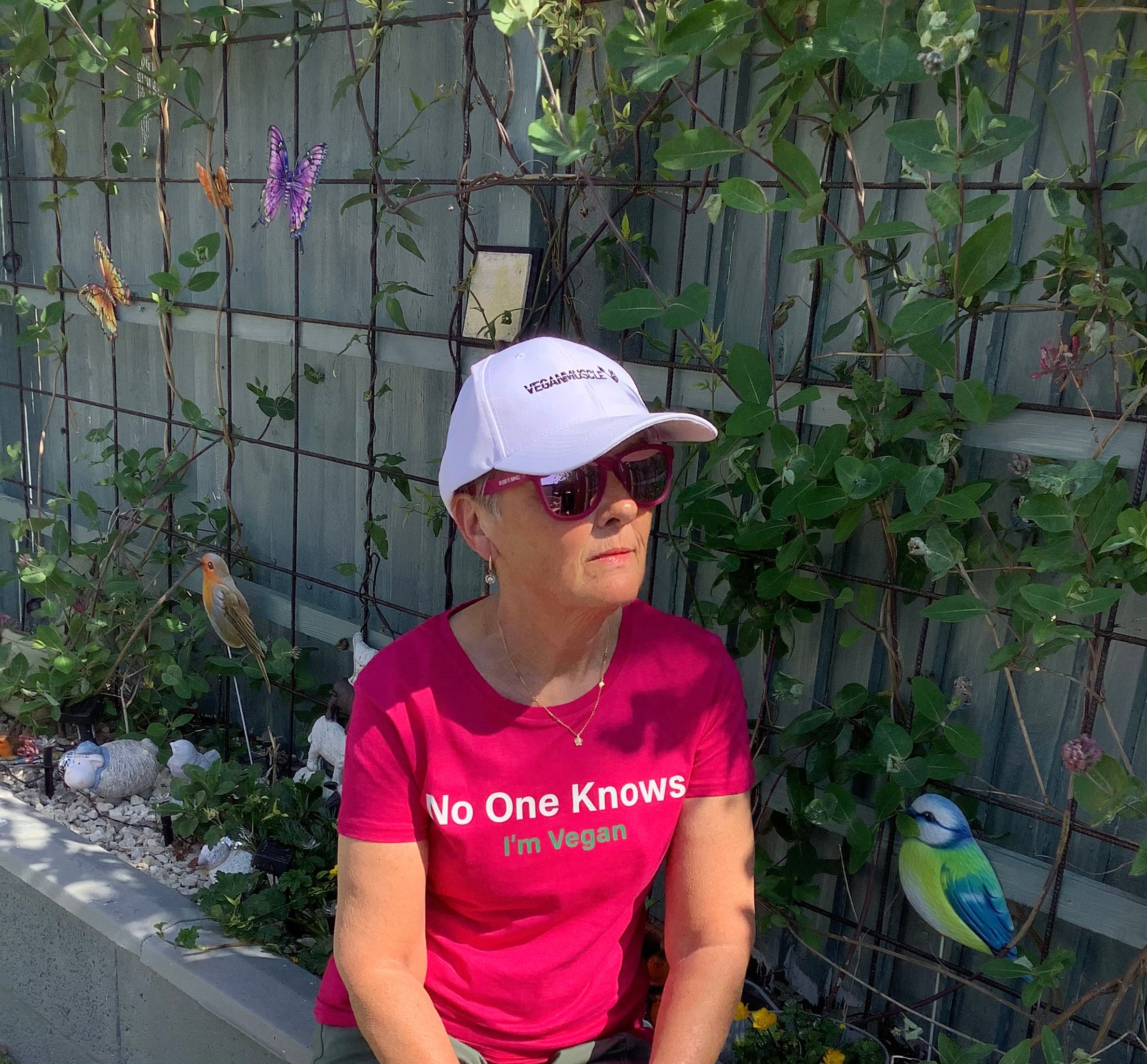 Vegan Muscle Organic T-Shirt – No One Knows I'm Vegan