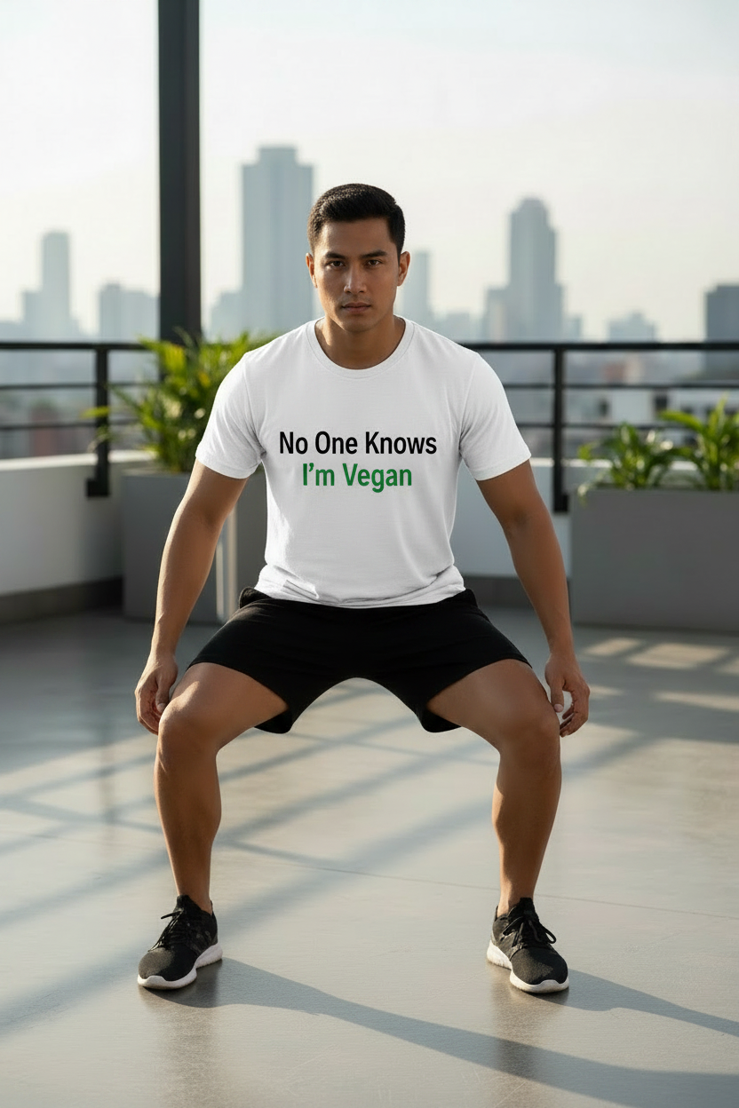Vegan Muscle Organic T-Shirt Clean